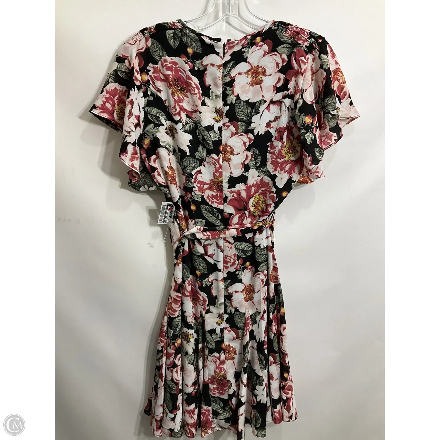 Dress Casual Midi By White House Black Market In Floral Print, Size: Xs