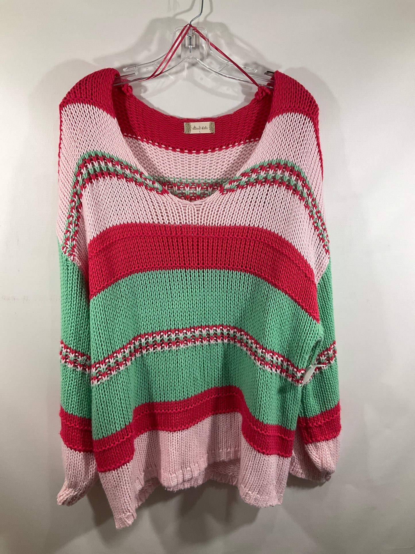 Sweater By Altard State In Pink, Size: L