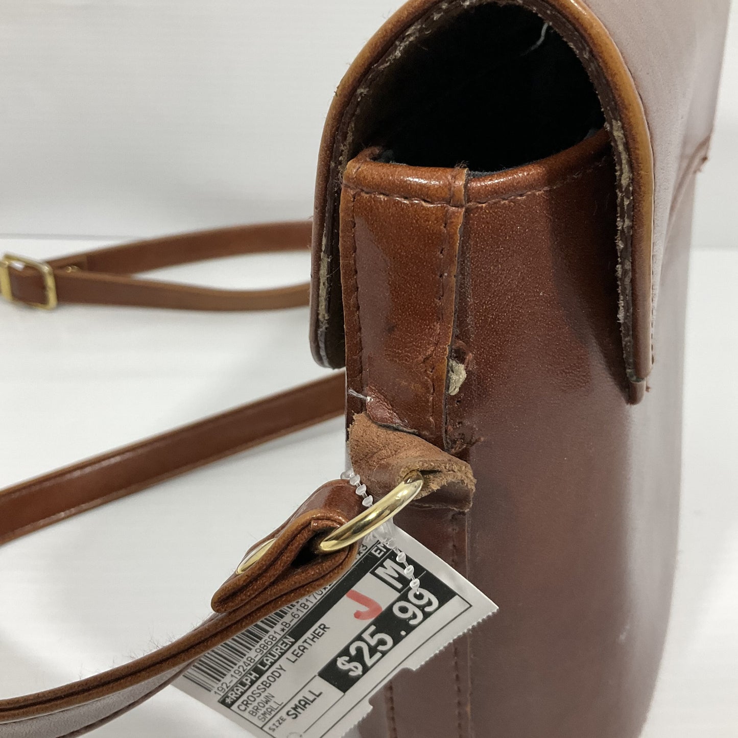 Crossbody Leather By Ralph Lauren  Size: Small