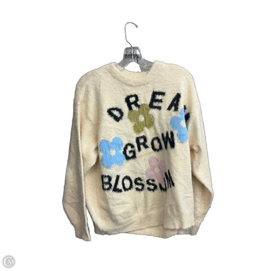 Sweater By Pol In Cream, Size: S