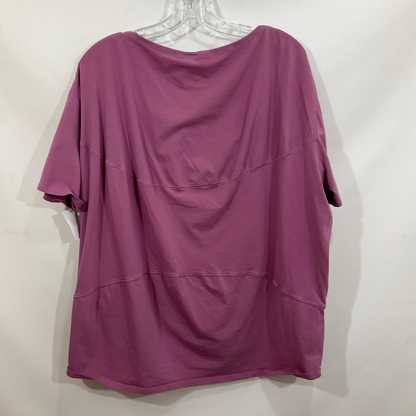 ATHLETIC TOP SS by LULULEMON In PINK, Size: 14