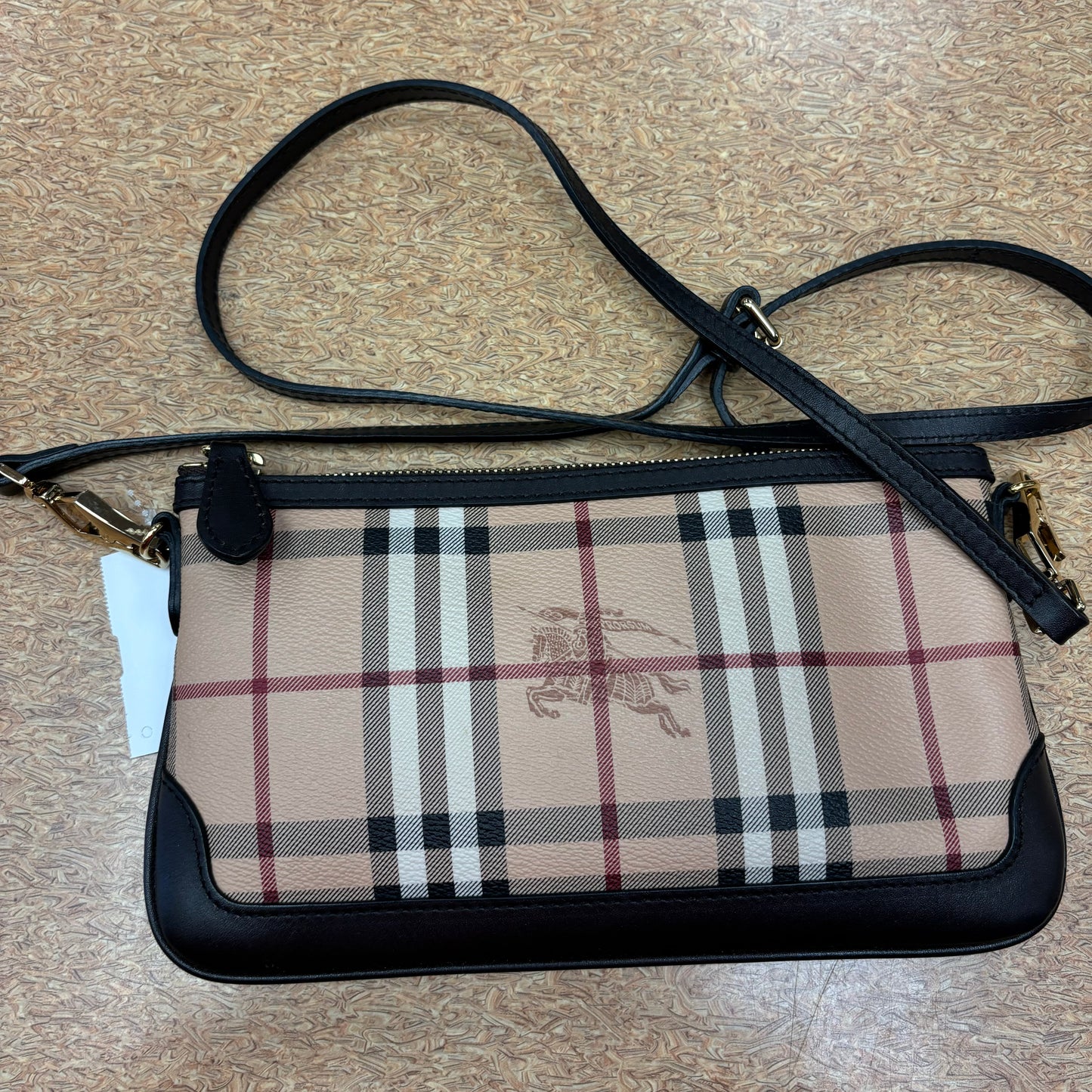 Crossbody Luxury Designer By Burberry In Brown, Size:Small