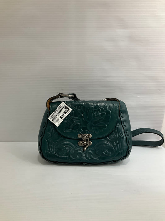 Crossbody Designer By Patricia Nash In Green, Size:Small