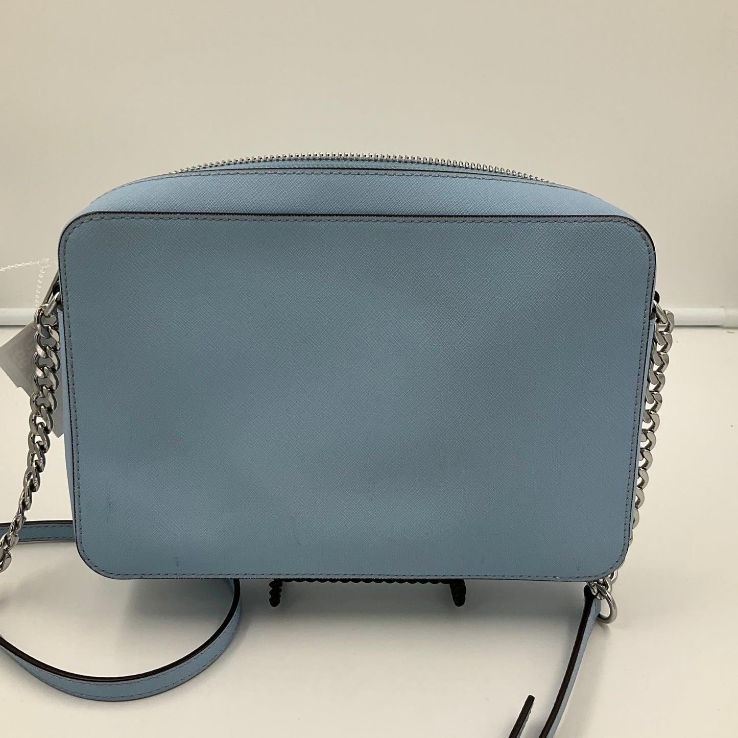 Crossbody Designer By Michael Kors In Blue, Size:Medium