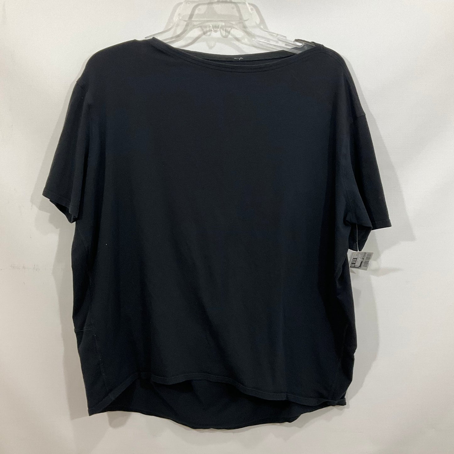 ATHLETIC TOP SS by LULULEMON In BLACK, Size: 10