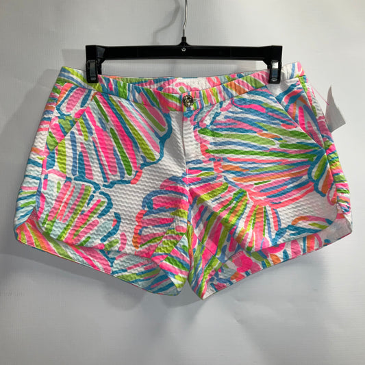 Shorts Designer By Lilly Pulitzer In Blue & Pink, Size: 0