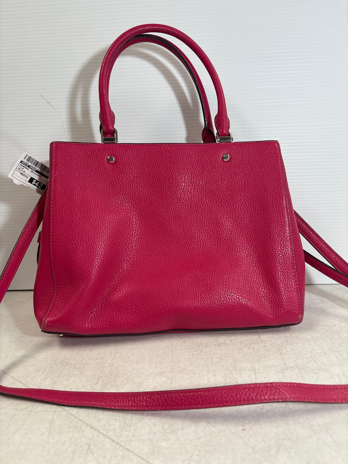 Handbag Designer By Kate Spade In Pink, Size:Medium