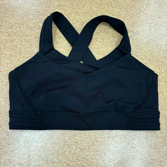 ATHLETIC BRA by LULULEMON In BLACK, Size: 6