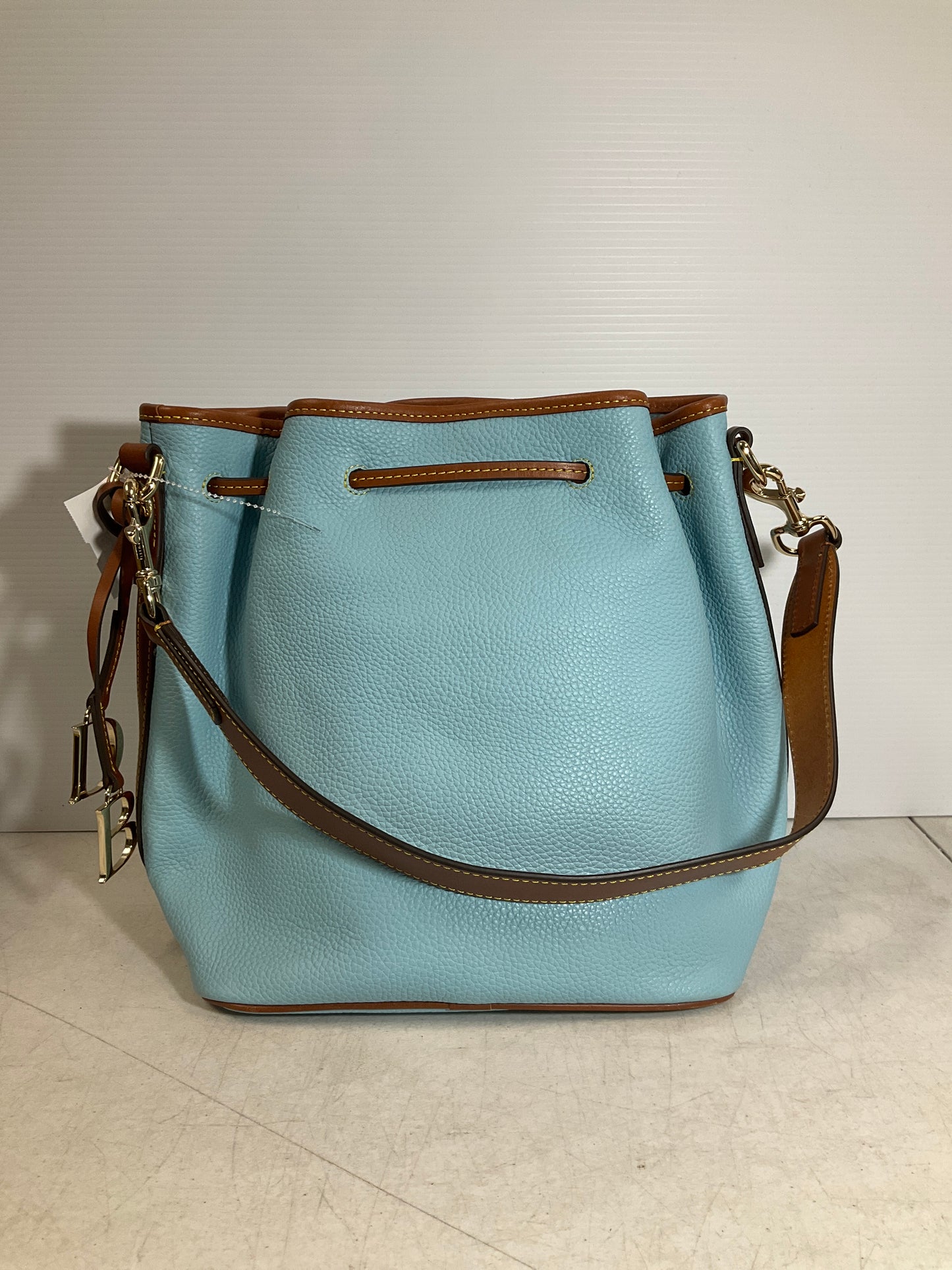 Handbag Designer By Dooney And Bourke In Blue, Size:Medium