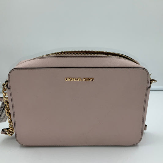 Crossbody Designer By Michael Kors In Pink, Size:Medium