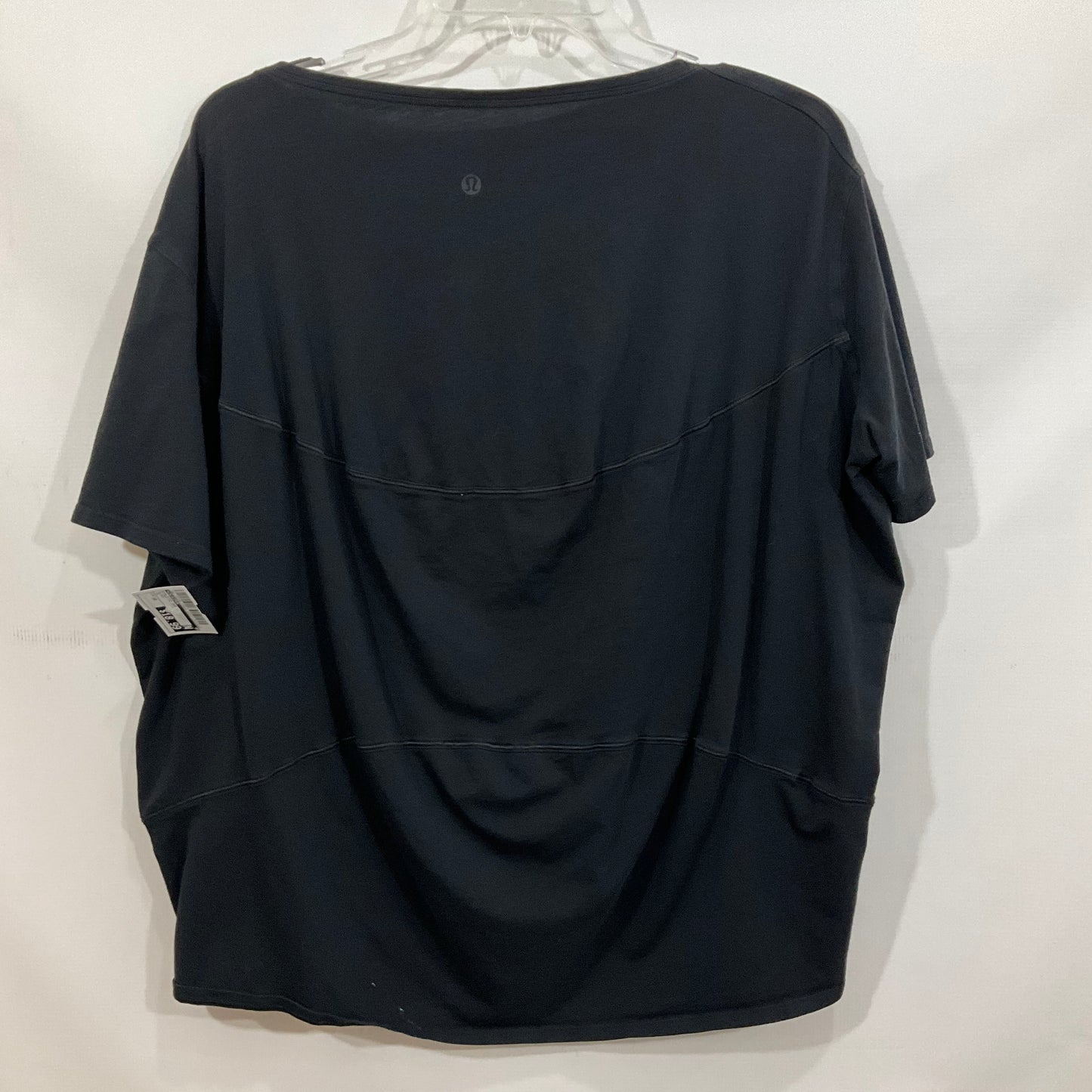 ATHLETIC TOP SS by LULULEMON In BLACK, Size: 10