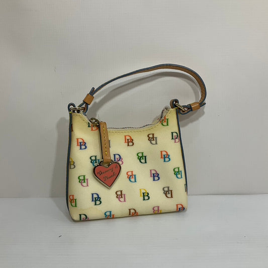 Handbag Designer By Dooney And Bourke In Tan, Size:Small