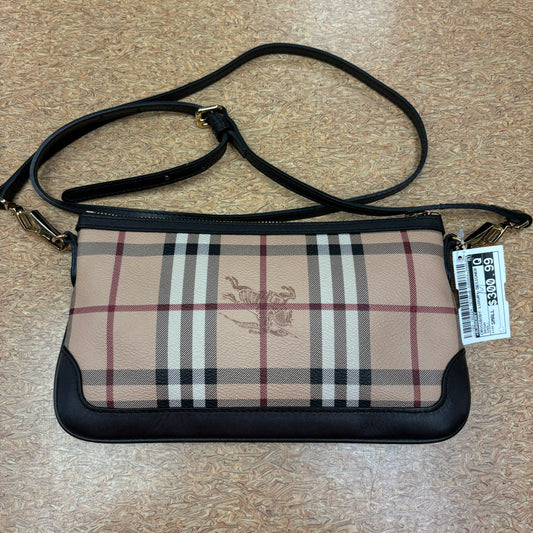 Crossbody Luxury Designer By Burberry In Brown, Size:Small