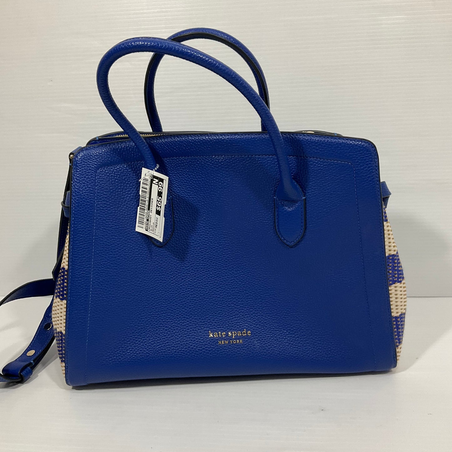 Crossbody Designer By Kate Spade In Blue, Size:Medium