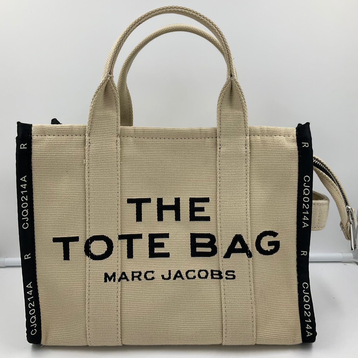 Handbag Luxury Designer By Marc Jacobs In White, Size:Large