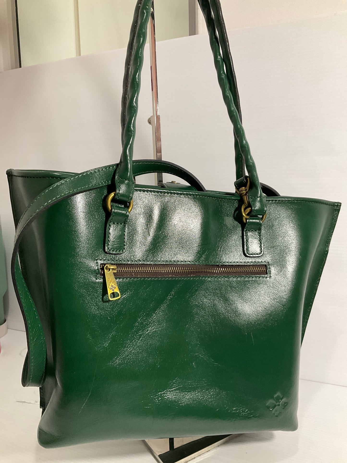 Handbag Designer By Patricia Nash In Green, Size:Large