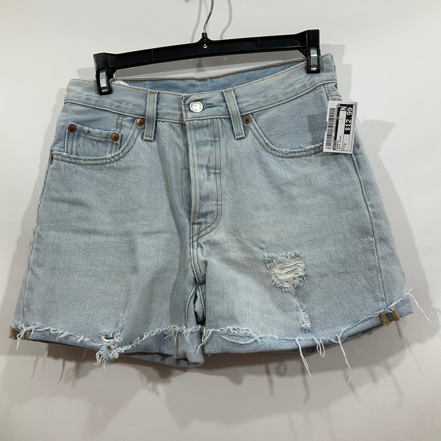 SHORTS by LEVIS In BLUE DENIM, Size: 2