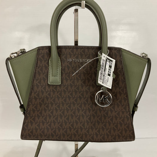 Crossbody Designer By Michael Kors In Brown & Green, Size:Medium