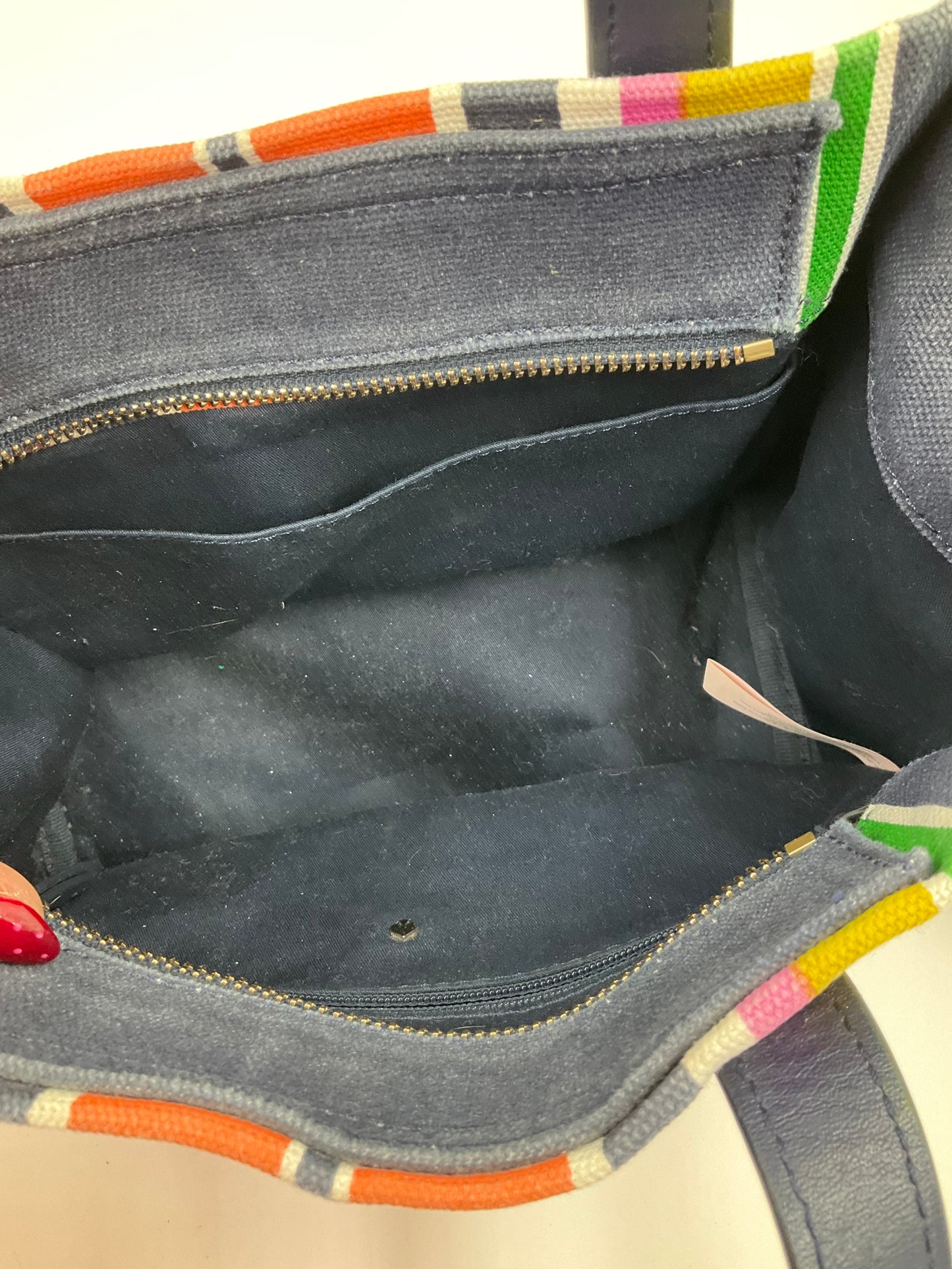 Crossbody Designer By Kate Spade In Striped Pattern, Size:Small