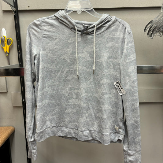 ATHLETIC TOP LS HOODIE by VUORI In GREY, Size: S