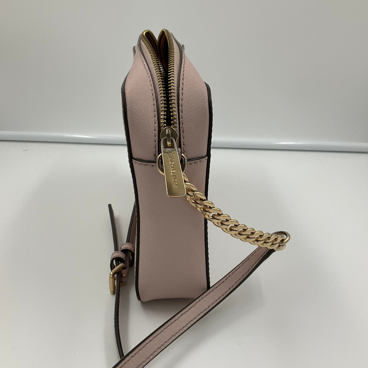 Crossbody Designer By Michael Kors In Pink, Size:Medium