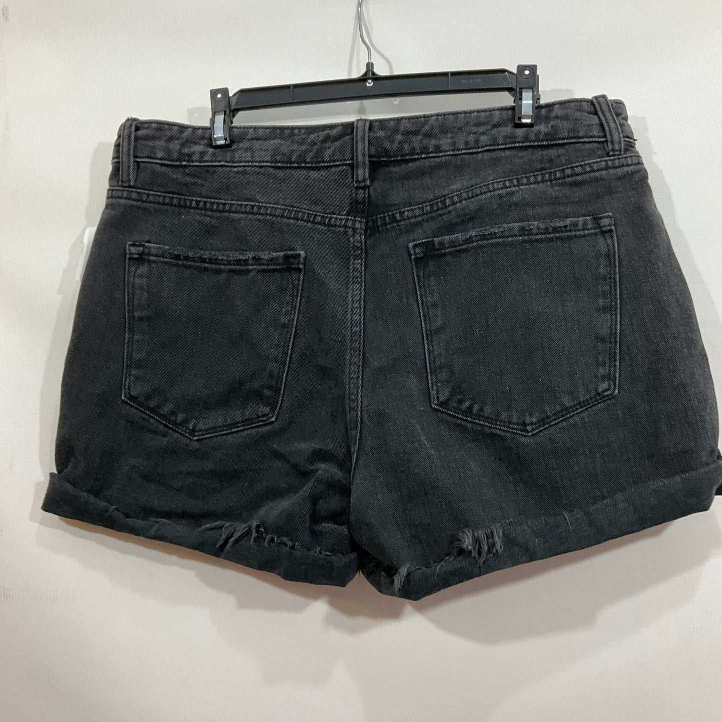 SHORTS by KANCAN In BLACK DENIM, Size: 10