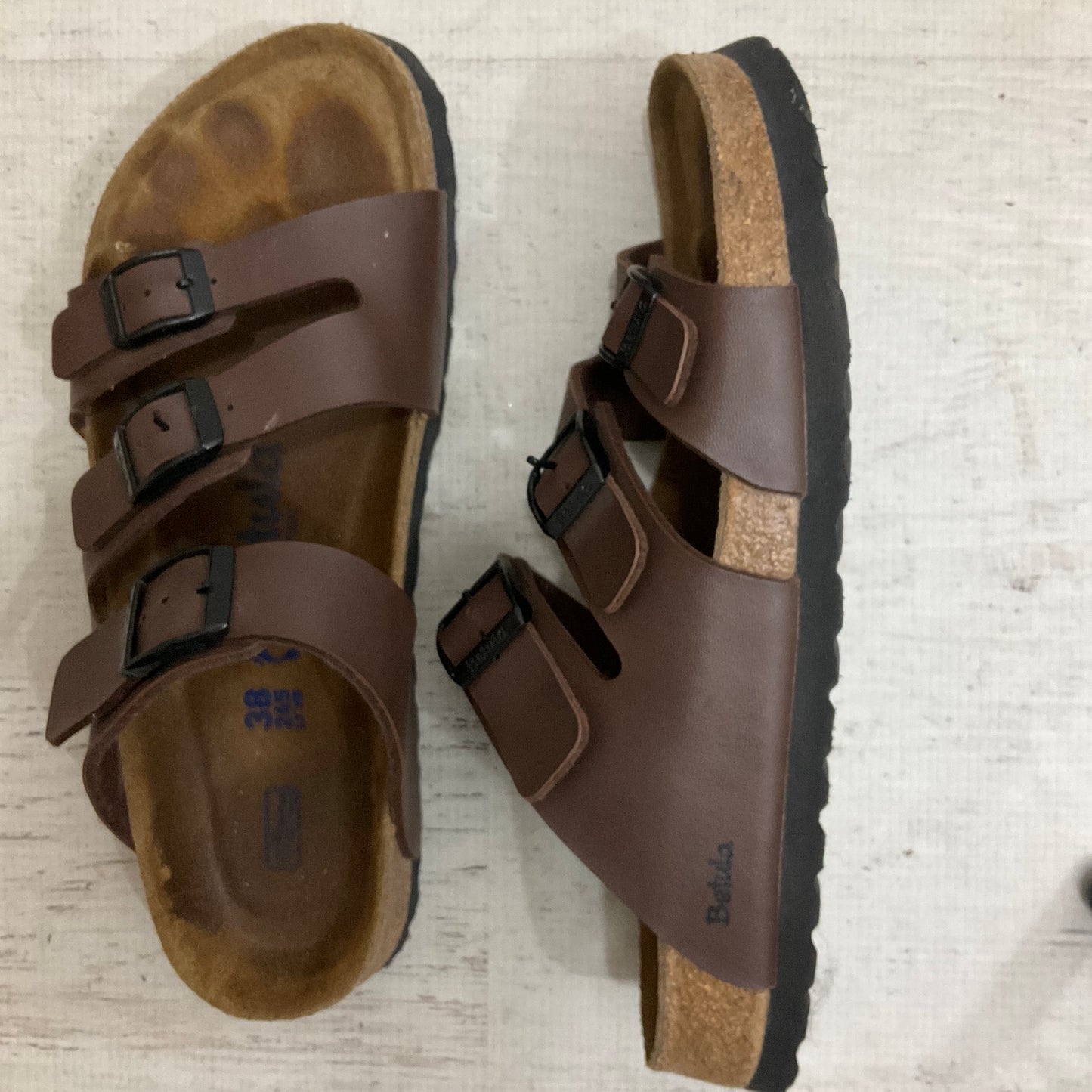 Sandals size 7 Betula by Birkenstock