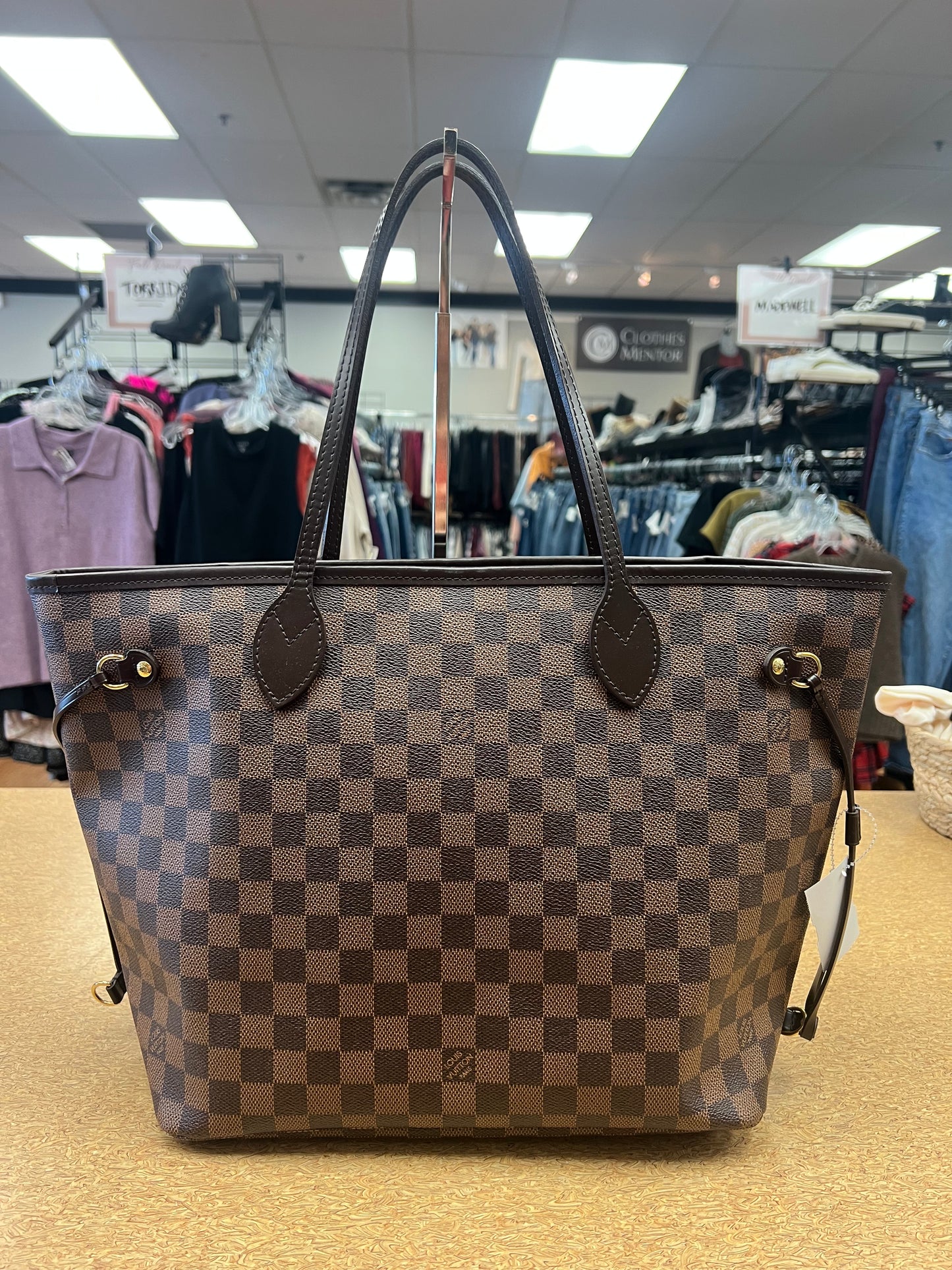 TOTE LUXURY DESIGNER by LOUIS VUITTON In BROWN, Size: MEDIUM
