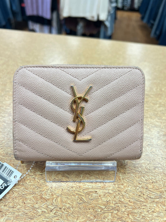 WALLET LUXURY DESIGNER by YVES SAINT LAURENT In PINK, Size: MEDIUM