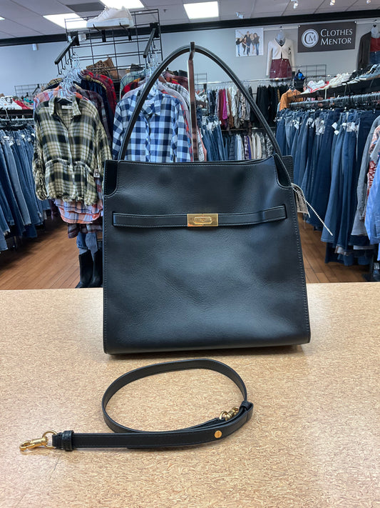 Handbag Designer By Tory Burch In Black, Size:Medium