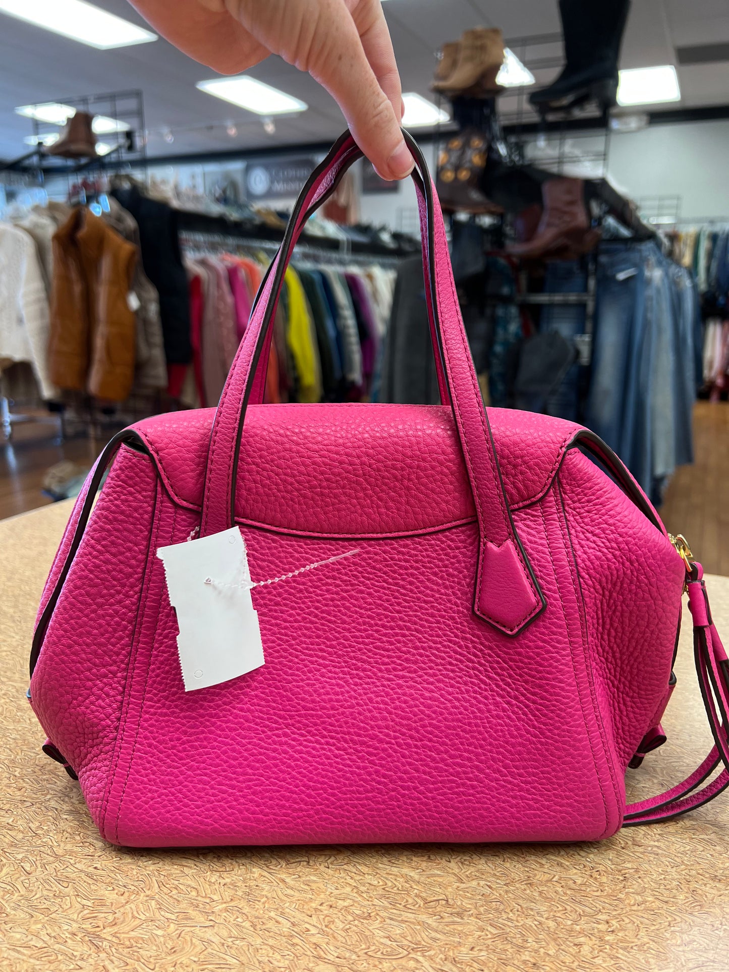 Crossbody Designer By Tory Burch In Pink, Size:Medium