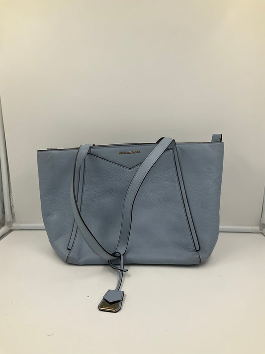 Handbag Designer By Michael Kors In Blue, Size:Medium