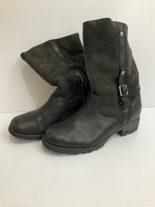 Boots Mid-calf Heels By Ugg  Size: 9.5