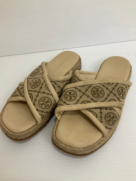 Sandals Heels Wedge By Tory Burch  Size: 7