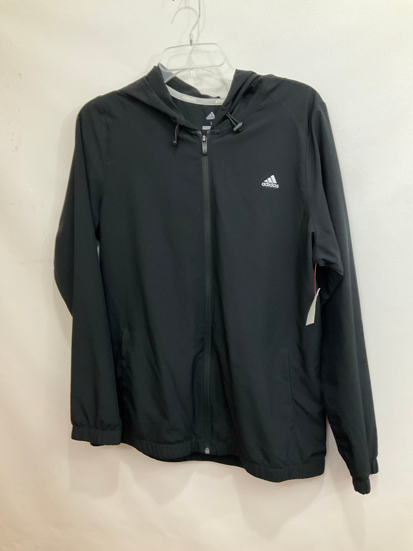 Athletic Jacket By Adidas  Size: L