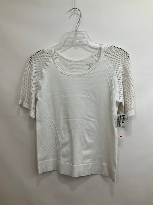 Athletic Top Short Sleeve By Nine West Apparel  Size: L
