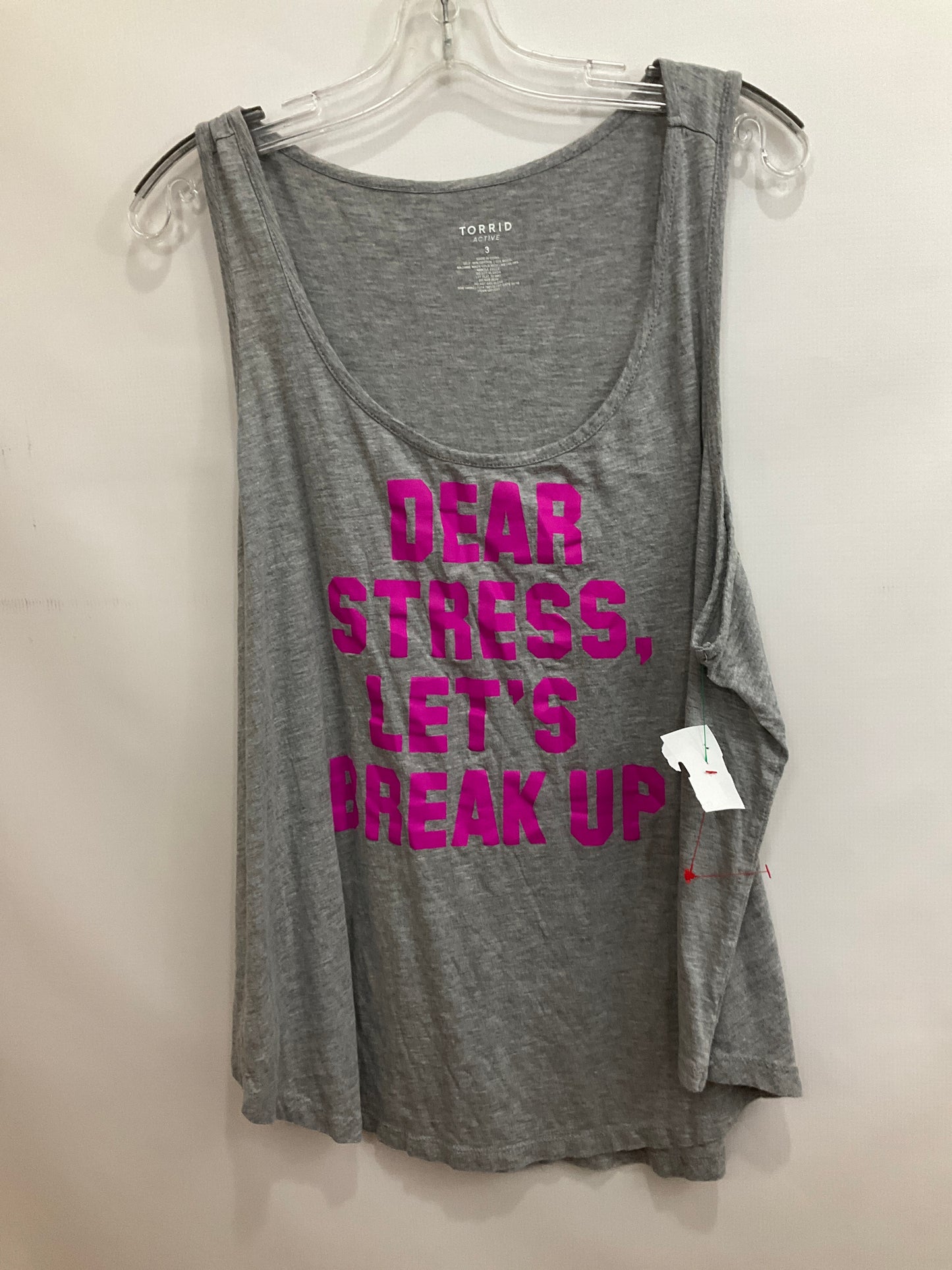 Athletic Tank Top By Torrid  Size: 3x