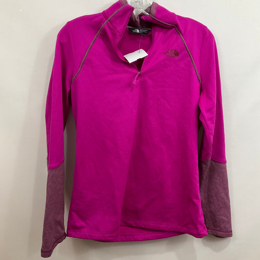 Athletic Top Long Sleeve Collar By North Face  Size: M