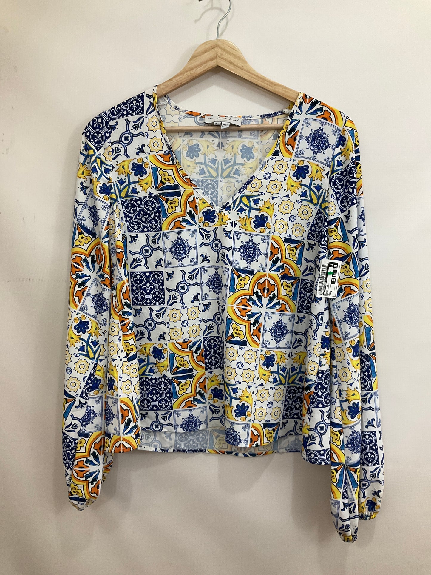 Blouse Long Sleeve By Anthropologie  Size: 2