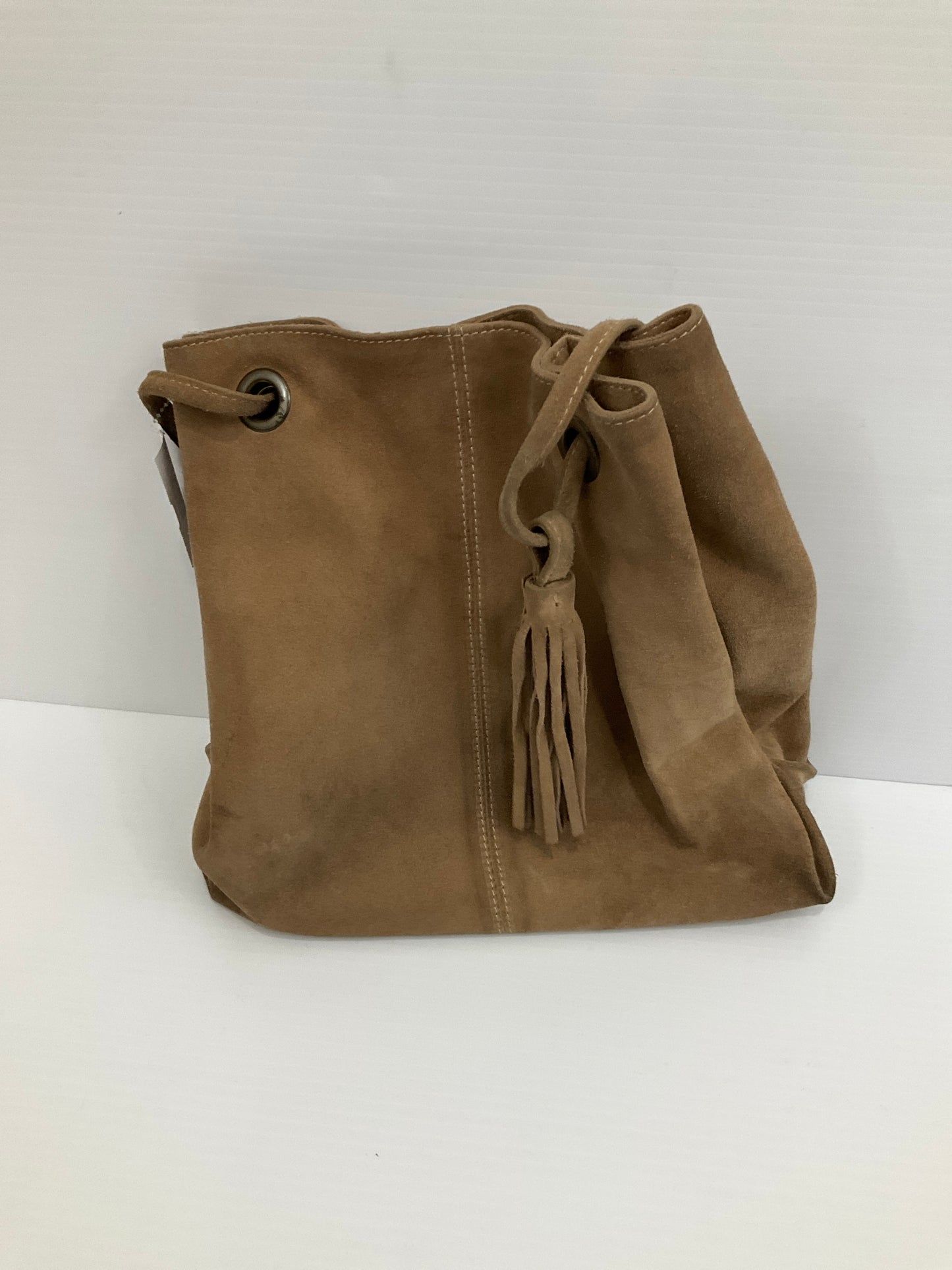 Handbag Leather By Garnet Hill  Size: Medium